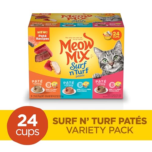Meow Mix Surf n’ Turf Cat Food Variety Pack