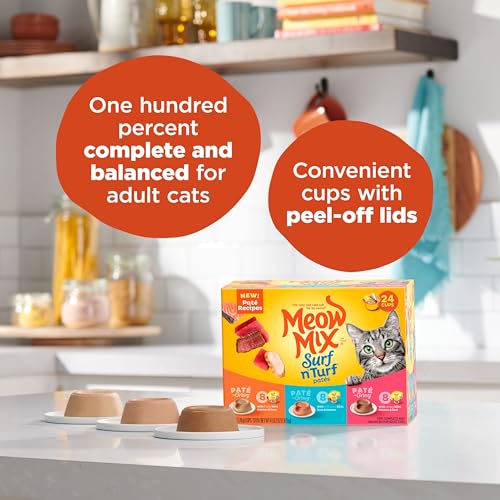 Meow Mix Surf n’ Turf Cat Food Variety Pack