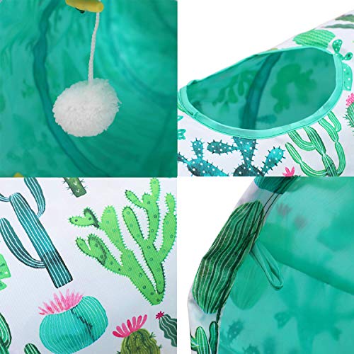 LUCKITTY Cat Tunnel Toy with Plush Ball