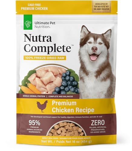 Nutra Complete Raw Freeze-Dried Dog Food - Chicken
