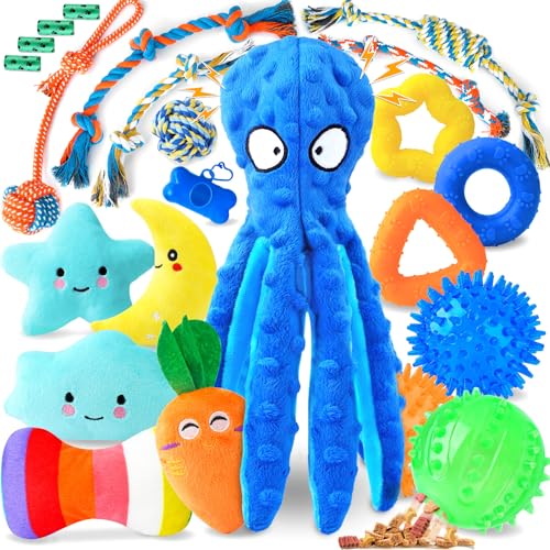 23-Pack Interactive Puppy Toys and Chew Toys