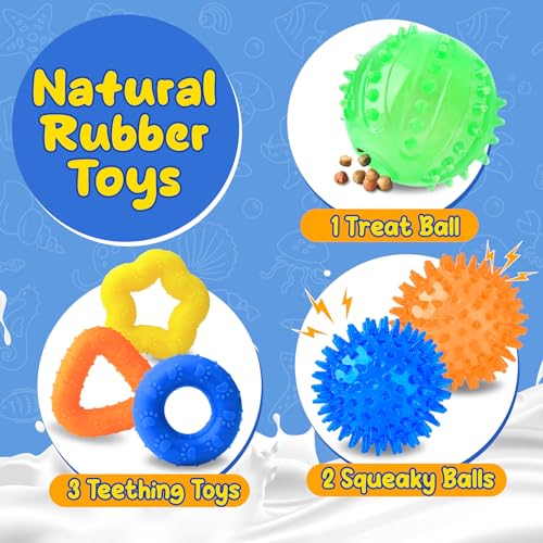 23-Pack Interactive Puppy Toys and Chew Toys