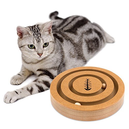 Double-Sided Interactive Cat and Dog Toy