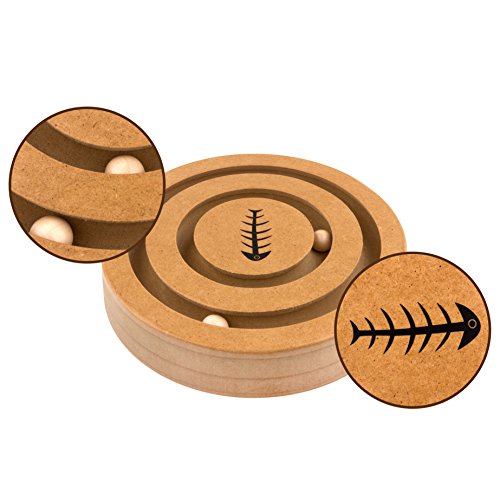 Double-Sided Interactive Cat and Dog Toy