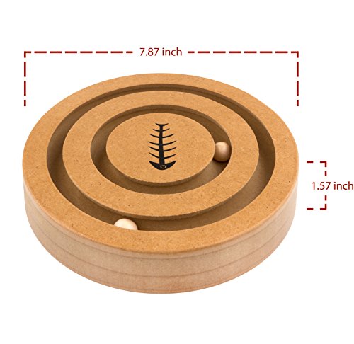 Double-Sided Interactive Cat and Dog Toy