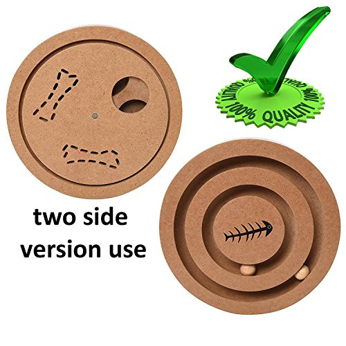 Double-Sided Interactive Cat and Dog Toy