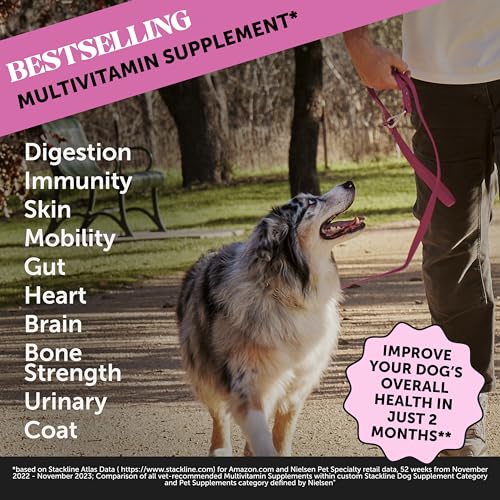 Pet Honesty Peanut Butter Dog Multivitamin Supplement