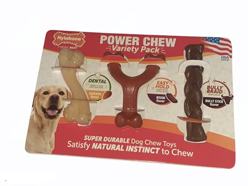 Nylabone Power Chew Dog Dental Variety Pack