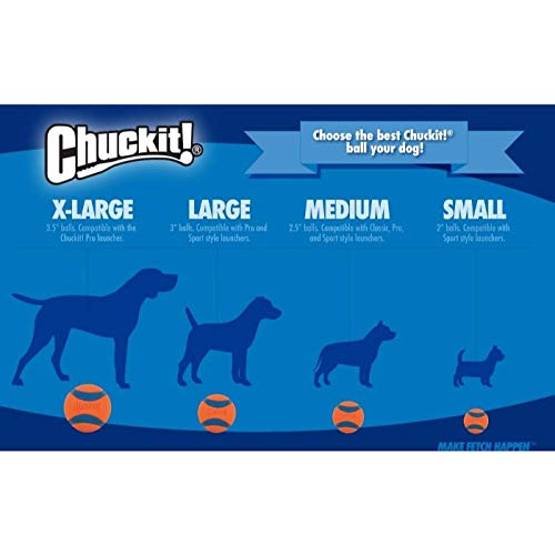 Chuckit! Strato Ball Dog Toy - Medium 2 Pack