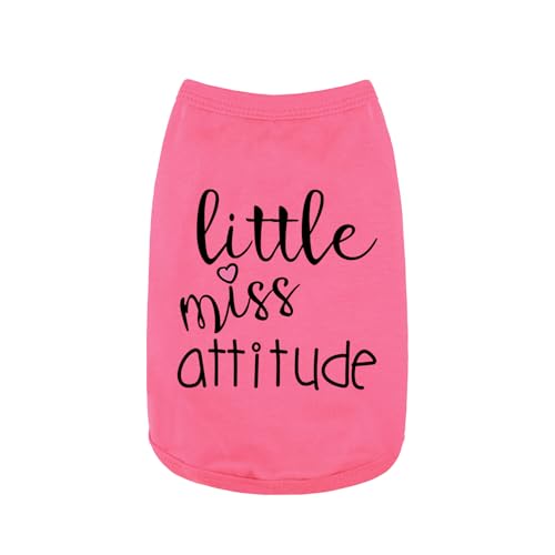 Little Miss Attitude Dog Clothes for Small Dogs