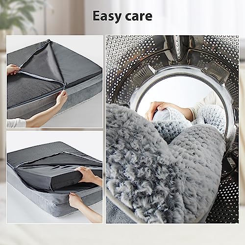 Large Orthopedic Dog Bed with Waterproof Cover
