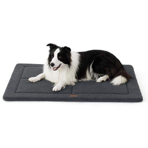 Washable Large Dog Crate Bed - Reversible & Lightweight