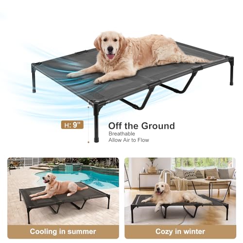 Elevated Waterproof Dog Bed for Extra Large Dogs