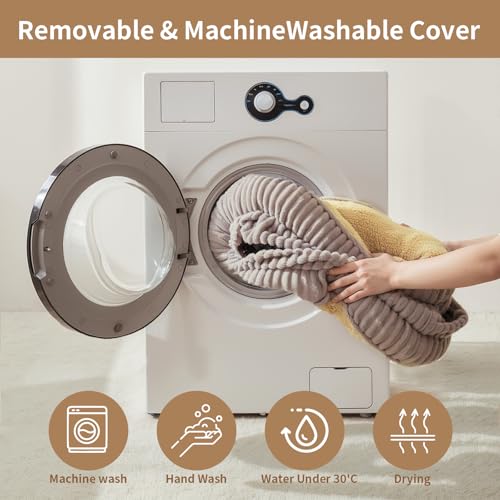Orthopedic Dog Bed with Washable Cover & Non-Slip