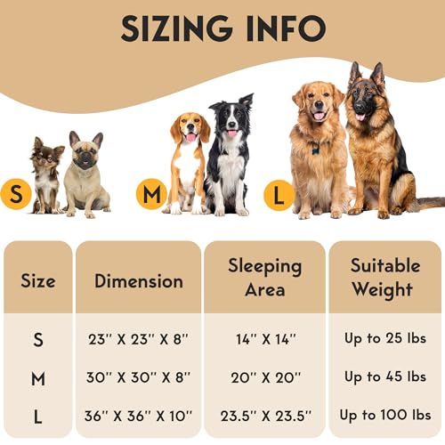 PetJett Anti-Anxiety Donut Dog Bed - Dark Grey