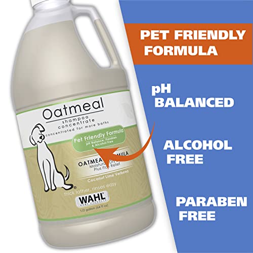Wahl USA Oatmeal Dog Shampoo for Dry Skin