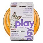 Interactive 3-Tier Cat Toy with Spinning Balls