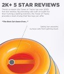 Interactive 3-Tier Cat Toy with Spinning Balls