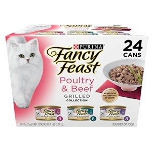 Fancy Feast Grilled Poultry & Beef Cat Food Pack