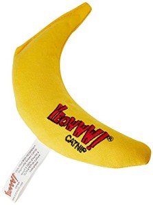 Yeowww Banana Catnip Toy for Cats