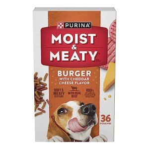 AOKEY Cheddar Cheese Burger Dog Food, 216 oz