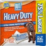 OUT! Heavy Duty XXL Dog Pads - 30 Count