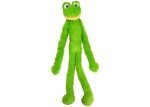 XXL Green Frog Plush Dog Toy by Multipet