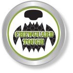 goDog Large Gray Squeaky Plush Dog Toy