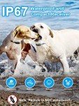 Bousnic Waterproof Shock Collar for 2 Dogs