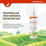 NaturVet Potty Here Training Aid Spray, 8 oz