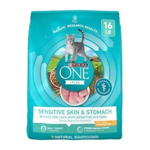 Purina One Sensitive System Cat Food, 16 lb