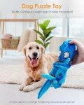 Set of 2 Squeaky Dog Toys - Octopus Design