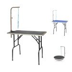 30-Inch Dog Grooming Table with Arm