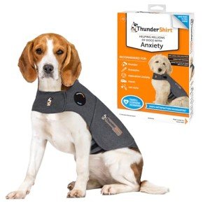 Thundershirt Calming Vest for Dogs - Grey, Size M
