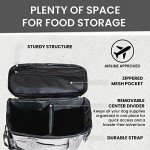 Airline-Approved Dog Travel Bag with Accessories - Grey