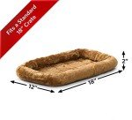Quiet Time Pet Bed for Dogs & Cats - Cinnamon