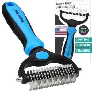 Double-Sided Grooming Brush for Dogs and Cats