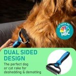 Double-Sided Grooming Brush for Dogs and Cats