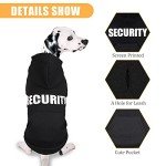 Soft Fleece Dog Hoodie with Pocket - Black