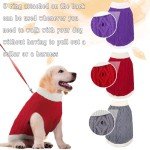Cozy Turtleneck Dog Sweater with Leash Hole