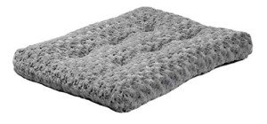 Super Plush Dog & Cat Bed, 24-Inch Gray