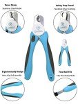 Pet Nail Clippers with Nail File for Dogs & Cats
