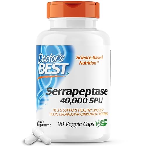 "Best Serrapeptase (40,000 Units)"