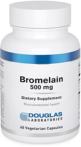 Douglas Laboratories Bromelain | 500 mg - Supports Musculoskeletal System | 60 Capsules