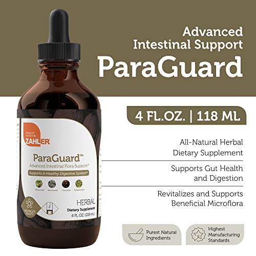 Zahler ParaGuard, Advanced Digestive Supplement, Intestinal Support for Humans, Contains Wormwood, Certified Koshe
