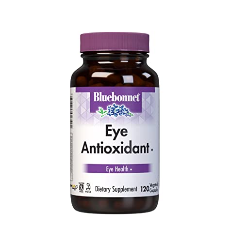 BlueBonnet Eye Antioxidant with Zeaxanthin Formula Vegetarian Capsules, 120 vcaps