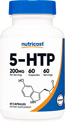 Nutricost 5-HTP 200mg, Veggie Capsules (5-Hydroxytryptophan)