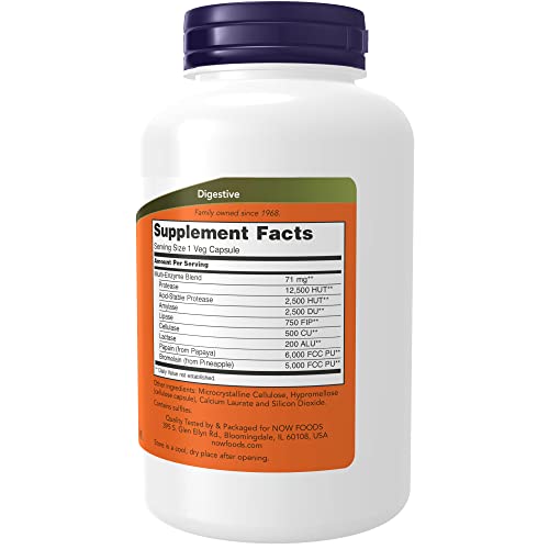 NOW Plant Enzymes,240 Capsules