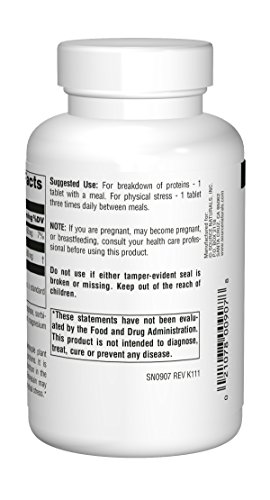 Source Naturals Bromelain 500mg Proteolytic Enzyme Supplement - 120 Tablets (Pack of 2)