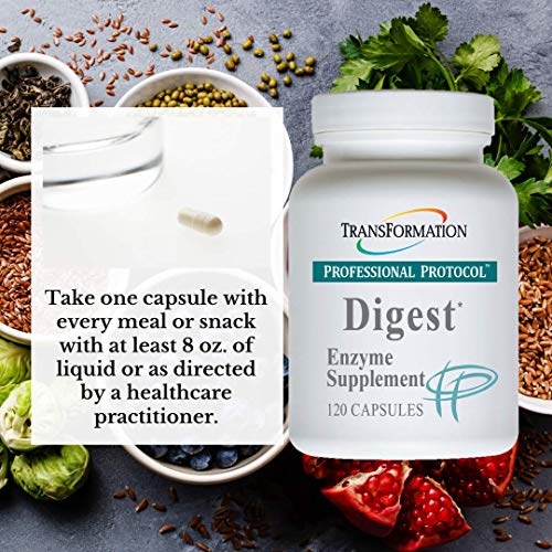 Transformation Enzyme - Digest* Capsules- Supports Overall Digestive and Immune System Health, Aids The Digestion of Lipids to Enhance The Performance of The Pancreas and Liver, (60)